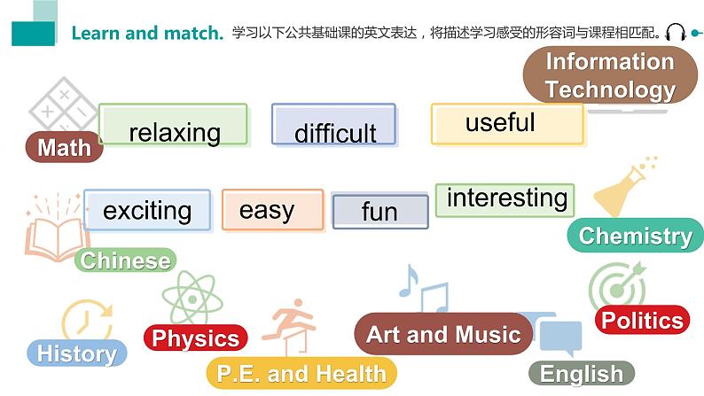 中职英语 高教版2021 基础模块1 同步备课 Unit 4 School Life 课件+教学设计（表格版）+单元测试07