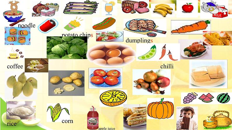 中职英语 高教版2021 基础模块1 同步备课 Unit 6 Food and Drinks 课件第6页