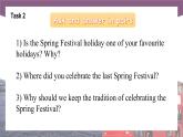 【同步备课】中职英语语文版2021基础模块2 Unit1 The Spring Festival 课件+教案+练习（多课时）