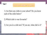 【同步备课】中职英语语文版2021基础模块2 Unit 3 School Clubs课件+教案+练习（多课时）