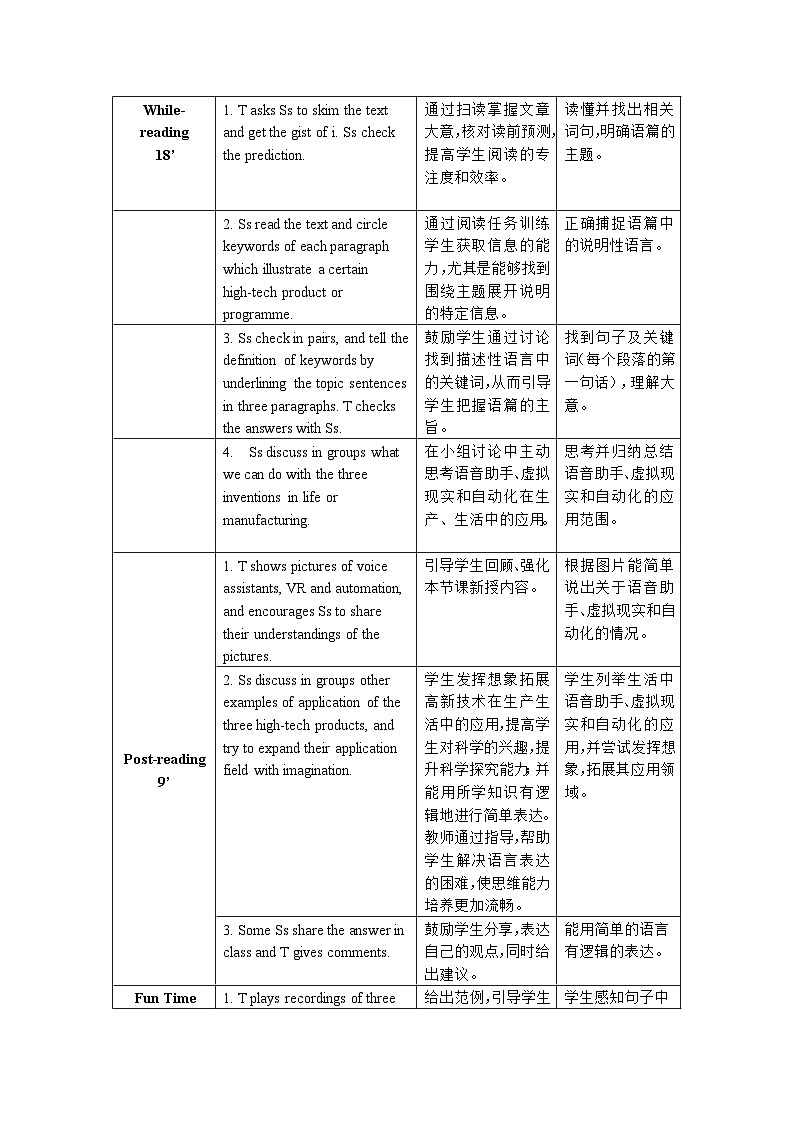 【教师必备】中职英语外研版2021拓展模块 U7教案（多课时）02