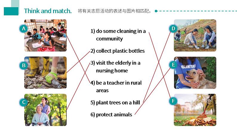 中职英语高教版（2021）基础模块2 英语2-U4-Volunteer Work课件05