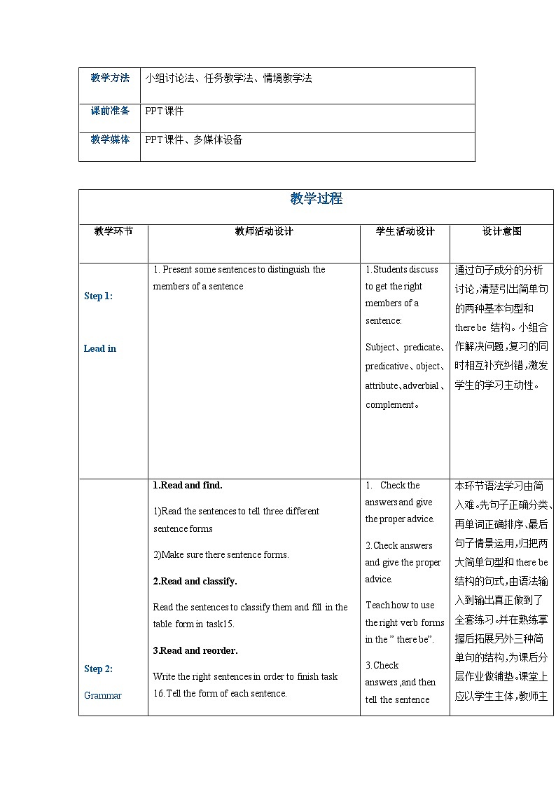 高一英语（高教版2021版基础模块2）Part5 Unit2 Health and Fitness课件+教案02