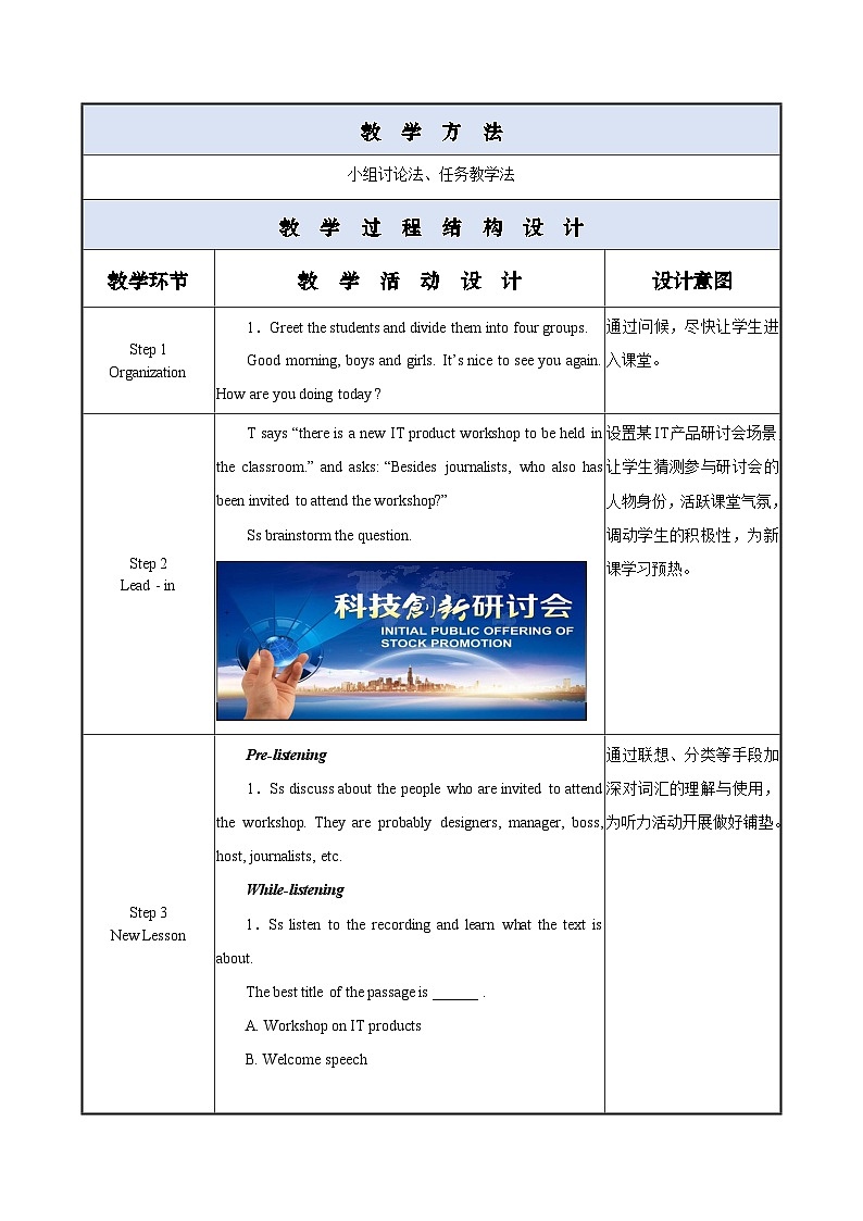 Unit 2 第4课时 For Better Performance【中职专用】（外研版2021·基础模块2）课件+教案+同步练习含答案02