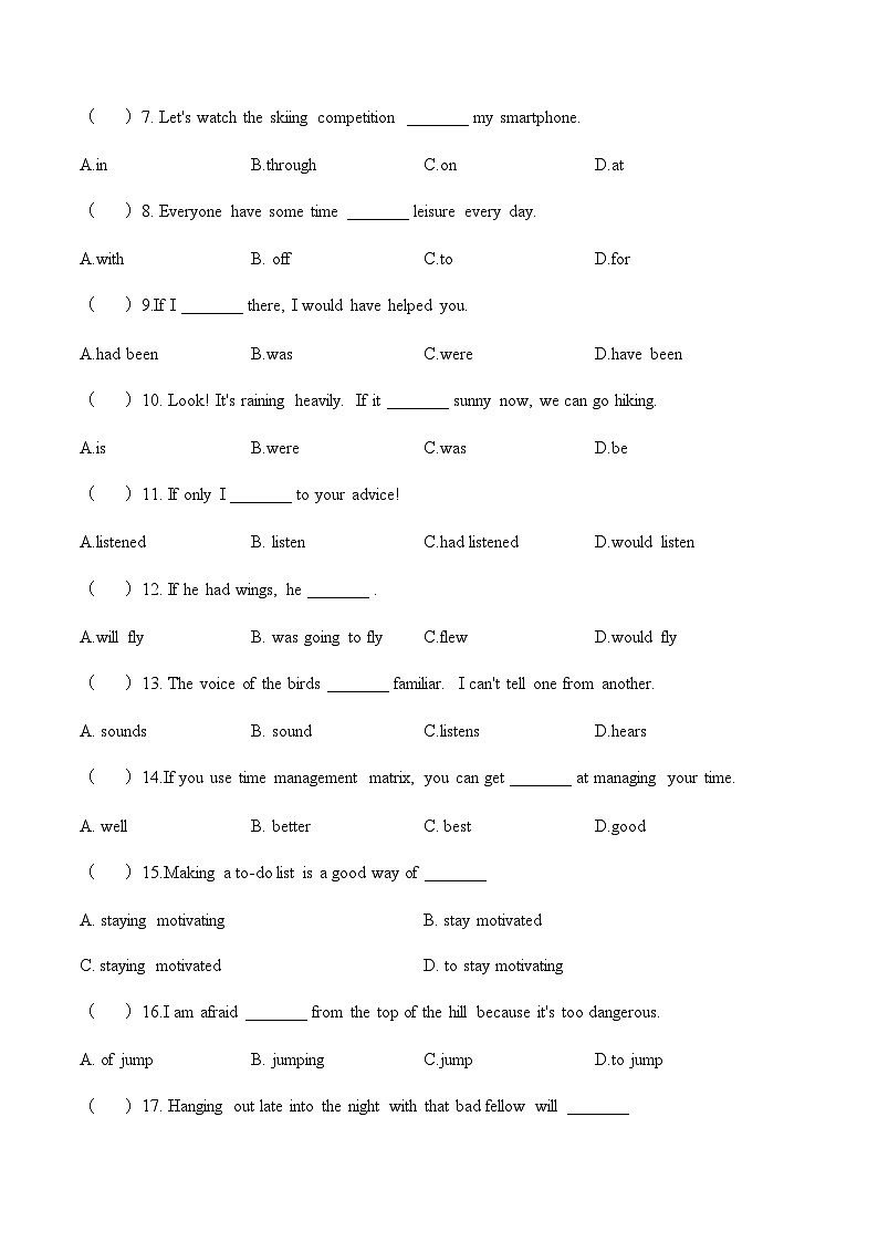 Unit 2 第4课时 For Better Performance【中职专用】（外研版2021·基础模块2）课件+教案+同步练习含答案03