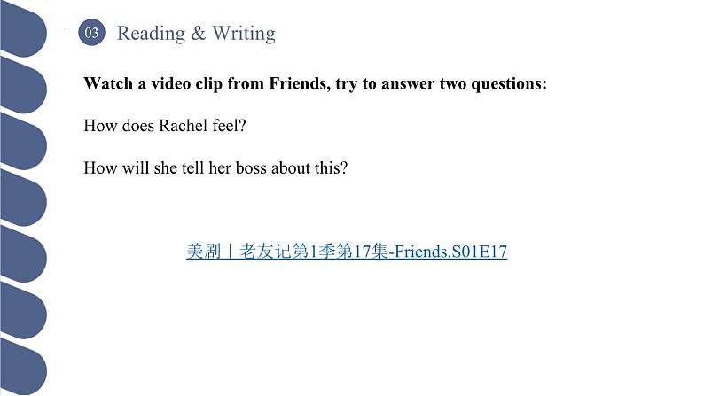 Unit 3 第3课时 Reading and Writing (2）【中职专用】（外研版2021·基础模块2）课件+教案+同步练习含答案02