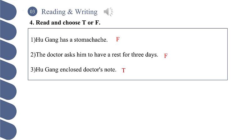 Unit 3 第3课时 Reading and Writing (2）【中职专用】（外研版2021·基础模块2）课件+教案+同步练习含答案05