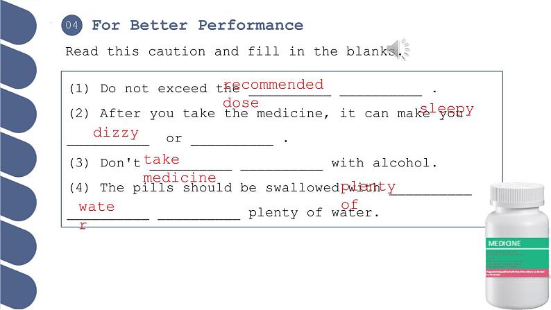 Unit 3 第5课时 For Better Performance & Around the World【中职专用】（外研版2021·基础模块2）课件+教案+同步练习含答案05