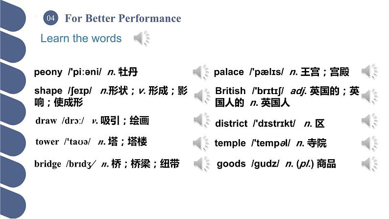 Unit 5 第4课时 For Better Performance【中职专用】（外研版2021基础模块2）课件+教案+同步练习含答案02