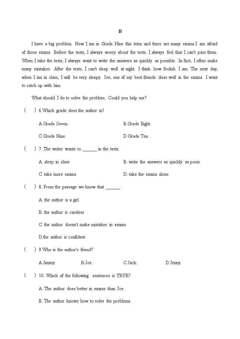 Unit 5 第3课时 Reading and Writing (2)【中职专用】（外研版2021基础模块2）课件+教案+同步练习含答案03
