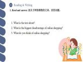 Unit 6 第2课时 Reading and Writing (1)【中职专用】（外研版2021基础模块2）课件+教案+同步练习含答案