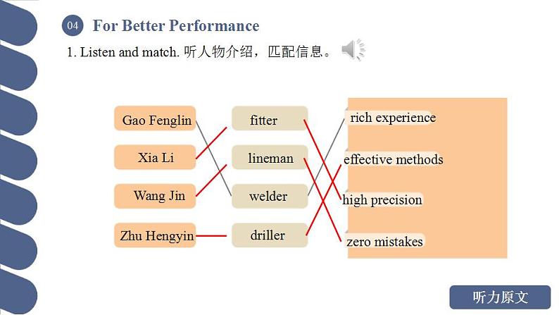 Unit 8 第4课时 For Better Performance【中职专用】（外研版2021基础模块2）课件+教案+同步练习含答案06