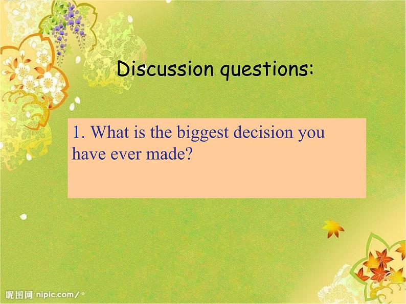 【语文版】中职英语拓展模块：Unit 2《Making Choices in Life》ppt课件（2）第5页