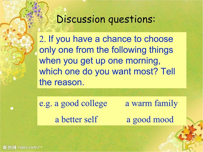 【语文版】中职英语拓展模块：Unit 2《Making Choices in Life》ppt课件（2）第6页