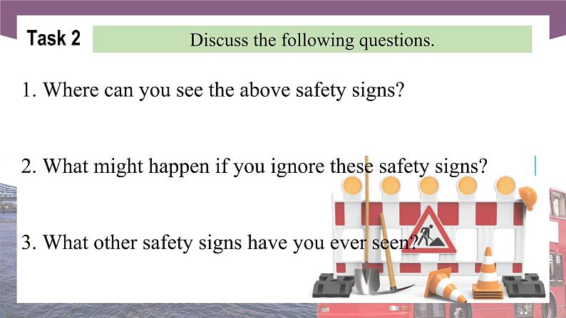 Unit 4 Workplace Safety  第1课时  Listening & Speaking 高二英语（外研版2021职业模块工科类）课件+教案+同步练习含答案06