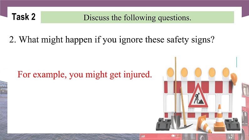 Unit 4 Workplace Safety  第1课时  Listening & Speaking 高二英语（外研版2021职业模块工科类）课件+教案+同步练习含答案08