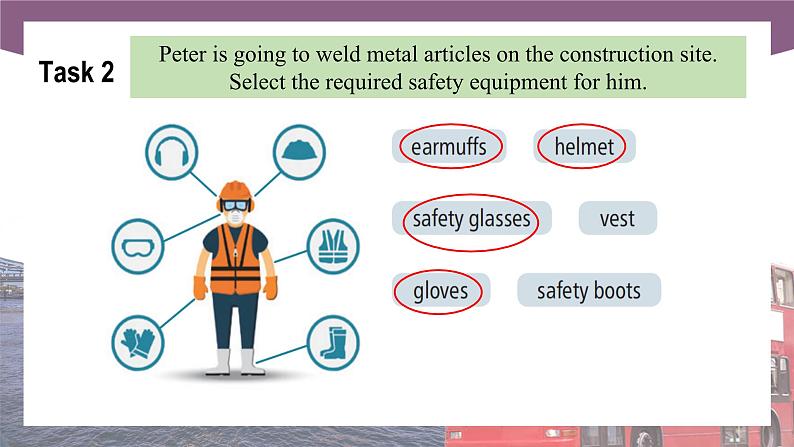 Unit 4 Workplace Safety  第3课时  Extended activities & Culture Corner  高二英语（外研版2021职业模块工科类）课件+教案+同步练习含答案04