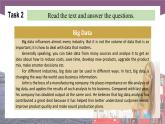Unit 5 A World Full of Data 第2课时  Reading & Writing高二英语（外研版2021职业模块工科类）课件+教案+同步练习含答案
