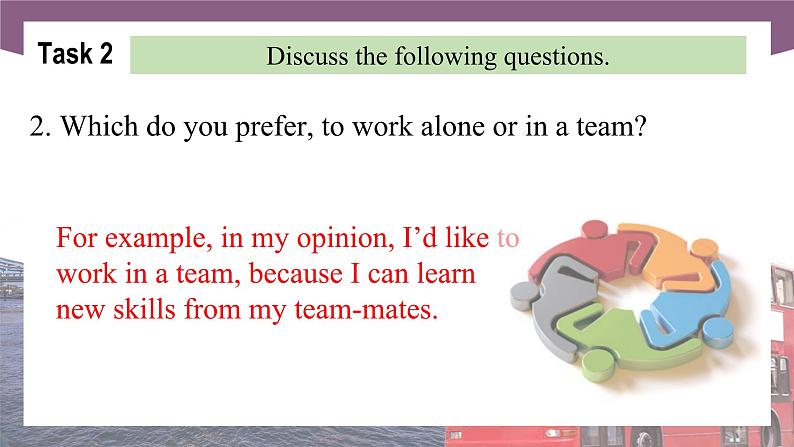 Unit 6 It’s All About Teamwork 第1课时  Listening & Speaking 高二英语（外研版2021职业模块工科类）课件+教案+同步练习含答案07