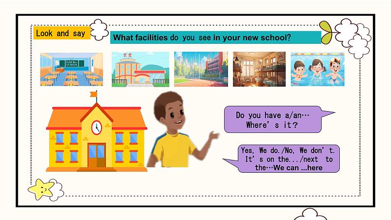 Unit 1  Shool is interesting!(2课时）课件2023-2024学年高一上学期中职英语外研版（2021）基础模块105