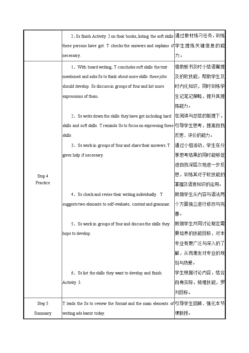 Unit 5 第5课时【中职专用】高二英语（外研版2021拓展模块） 课件+教案03