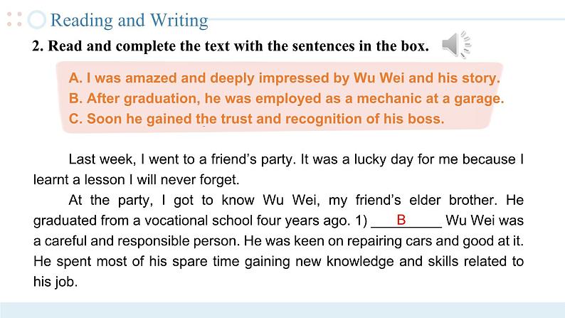 Unit 8 第2课时 【中职专用】高二英语（外研版2021拓展模块） 课件+教案03