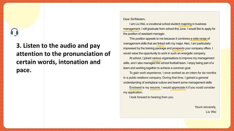 中职英语外研版2021职业模块（服务）Unit 3 Period 2《reading and writing》课件06