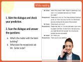 中职英语外研版2021职业模块（服务）Unit 5 Period 2《reading and writing》课件