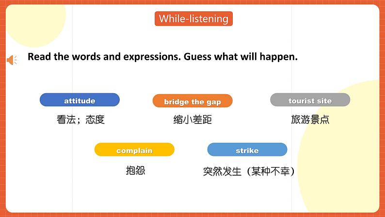 中职英语外研版2021职业模块（服务）Unit 6 Period 1《Listening and speaking》课件07