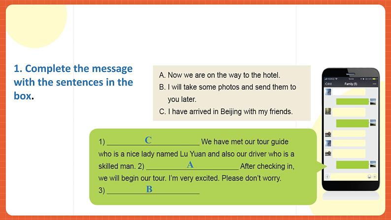中职英语外研版2021职业模块（服务）Unit 6 Period 2《reading and writing》课件08