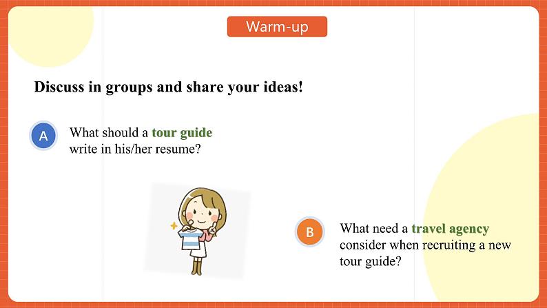 中职英语外研版2021职业模块（服务）Unit 6 Period 3 《Extended Activities》课件02