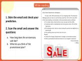 中职英语外研版2021职业模块（服务）Unit 7 Period 2《reading and writing》课件