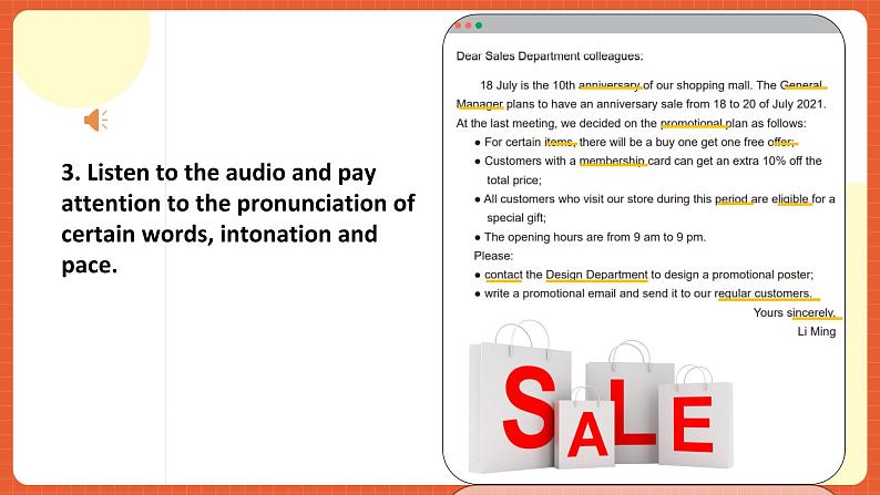 中职英语外研版2021职业模块（服务）Unit 7 Period 2《reading and writing》课件06