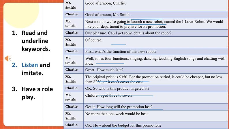 中职英语外研版2021职业模块（服务）Unit 7 Period 3 《Extended Activities》课件05