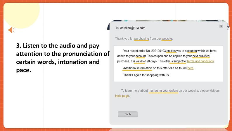 中职英语外研版2021职业模块（服务）Unit 8 Period 2《reading and writing》课件06