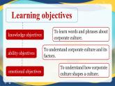 Part3-4 Unit4 Corporate Culture课件-【中职专用】高二英语同步课堂（高教版2021·拓展模块）（2023修订版）