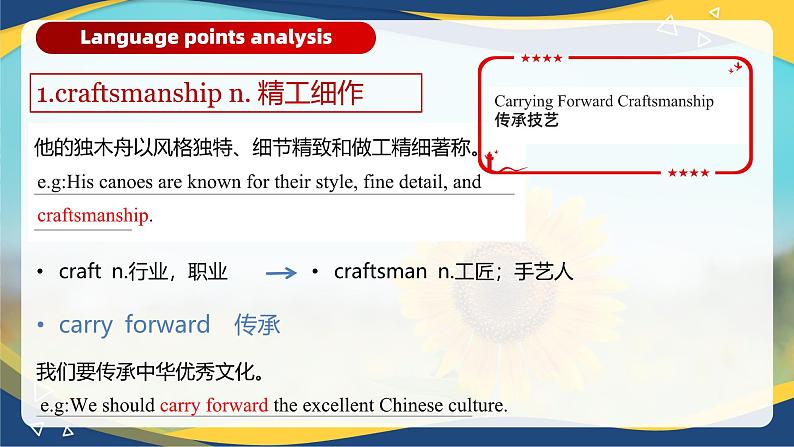 Part1-2 Unit6 Carrying Forward Craftsmanship 课件-【中职专用】高二英语同步课堂（高教版2021·拓展模块）（2023修订版）05