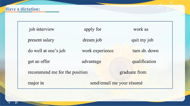 Part3-4 Unit7 Finding a Job课件-【中职专用】高二英语同步精品课堂（高教版2021·拓展模块）（2023修订版）05