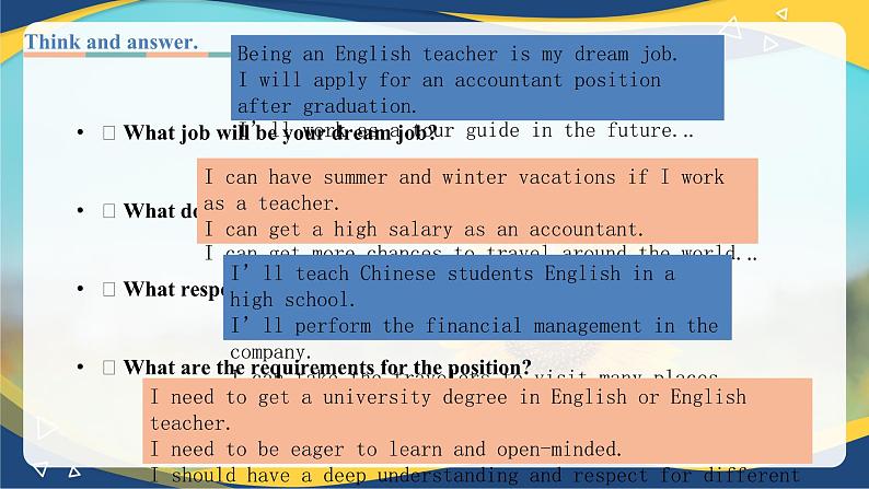 Part3-4 Unit7 Finding a Job课件-【中职专用】高二英语同步精品课堂（高教版2021·拓展模块）（2023修订版）06