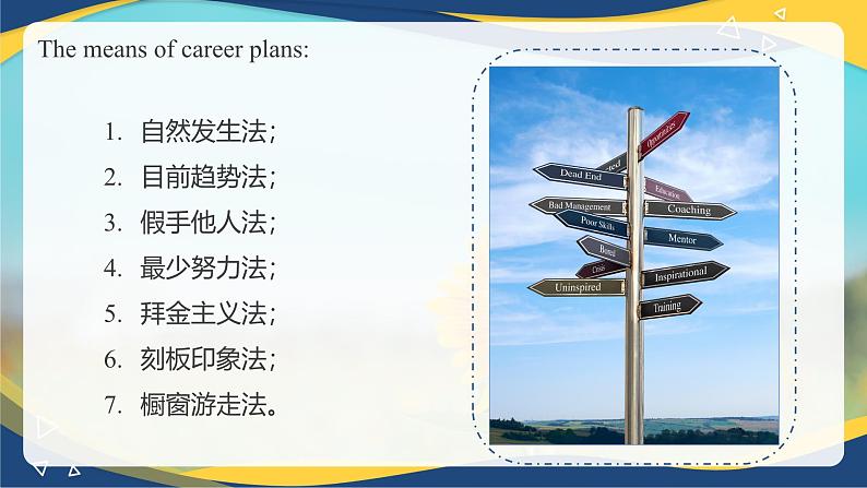 Part1-2 Unit8 Making a Career Plan课件-【中职专用】高二英语同步课堂（高教版2021·拓展模块）（2023修订版）06