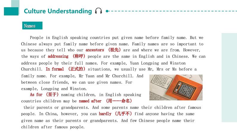 中职英语高教版2021基础模块1 Unit 1 Personal and family life language  practice 课件05
