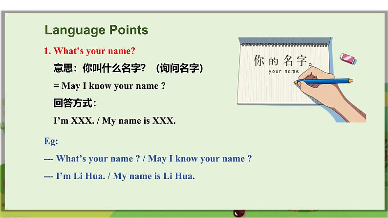【中职专用】高中英语 外研版2021·基础模块1  Welcome Unit 课件（第1课时）07