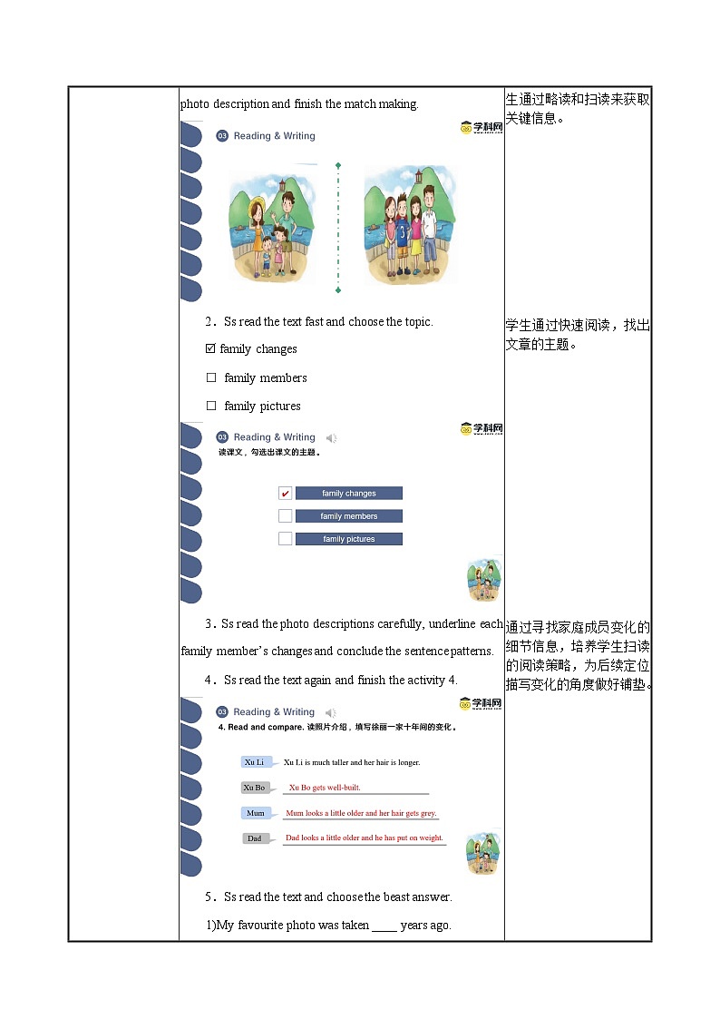 中职英语外研版（2021）基础模块2 Unit 1 第3课时 Reading and Writing 2 教案第3页