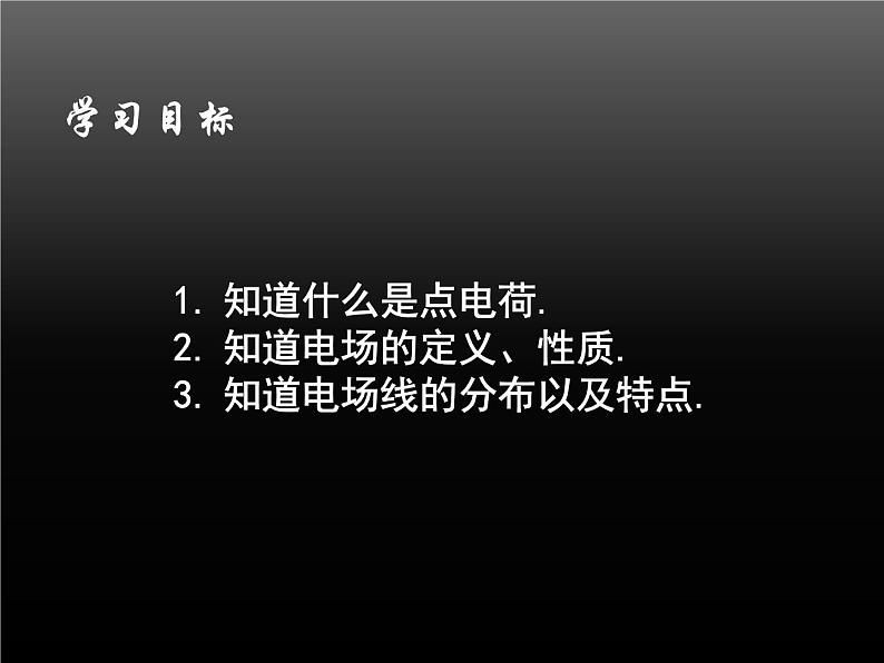 人教版物理（中职）通用类 5.1 电场 电场强度 课件02