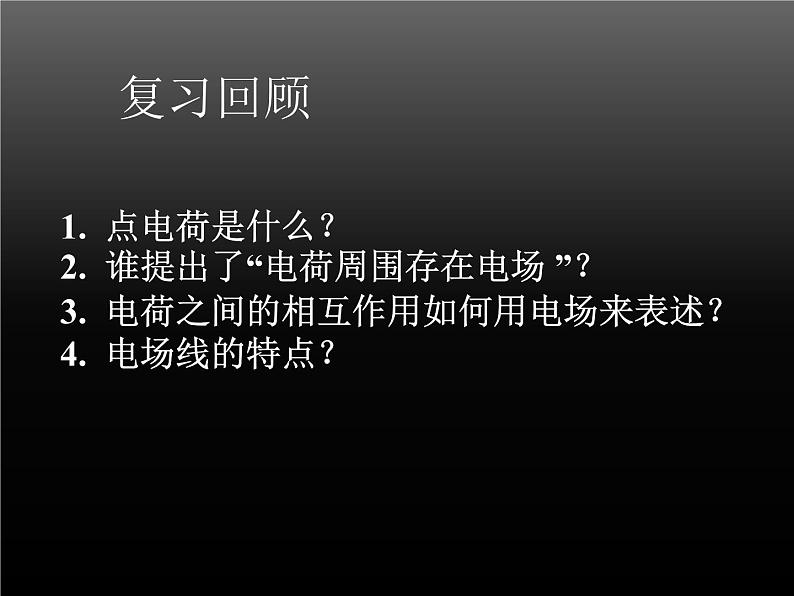 人教版物理（中职）通用类 5.1 电场 电场强度 课件02