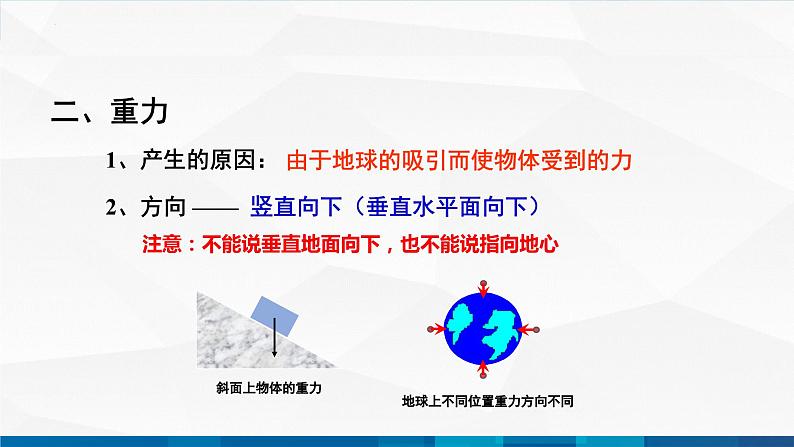 中职物理 高教版 机械建筑类 同步备课 第一节 重力 弹力 摩擦力 精品课件第8页