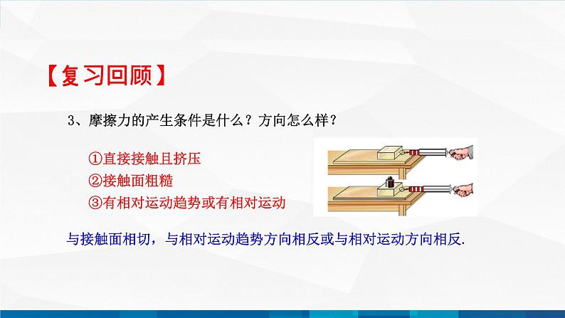 中职物理 高教版 机械建筑类 同步备课 第二节 物体受力分析 精品课件04