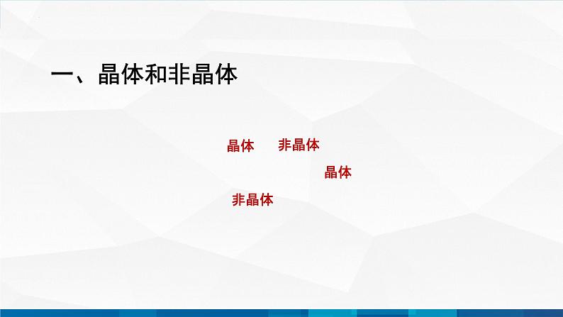 中职物理 高教版 机械建筑类 同步备课 第一节   固体 液体（课件）03