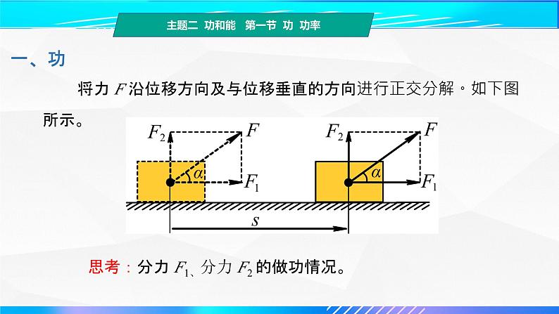 第一节+功 功率（教学课件）-【中职专用】高中物理（高教版通用类）06