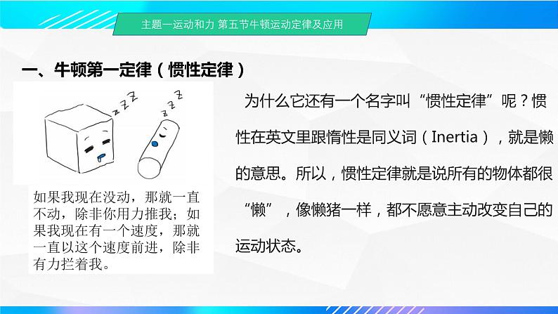 第五节 牛顿运动定律及应用（教学课件））-【中职专用】高中物理同步精品课堂（高教版通用类）05